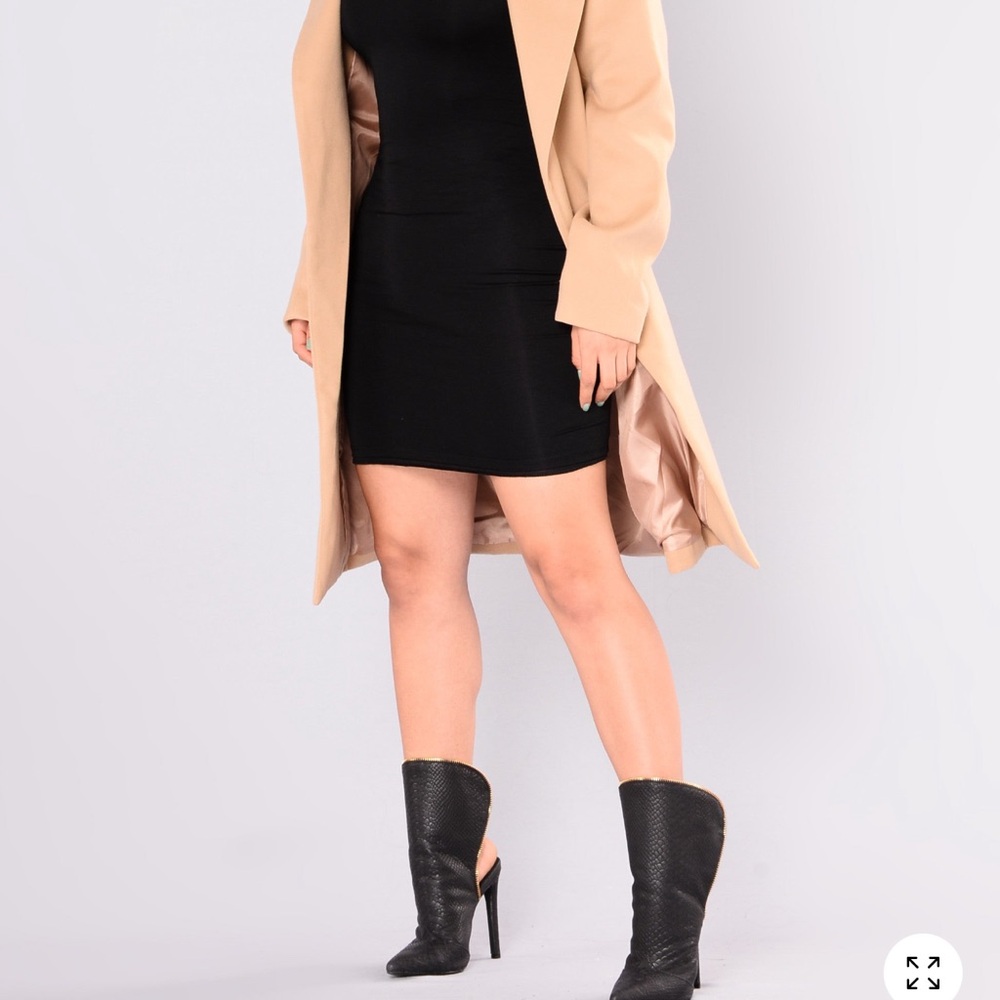 Fashion nova upper east side camel Tan Coat